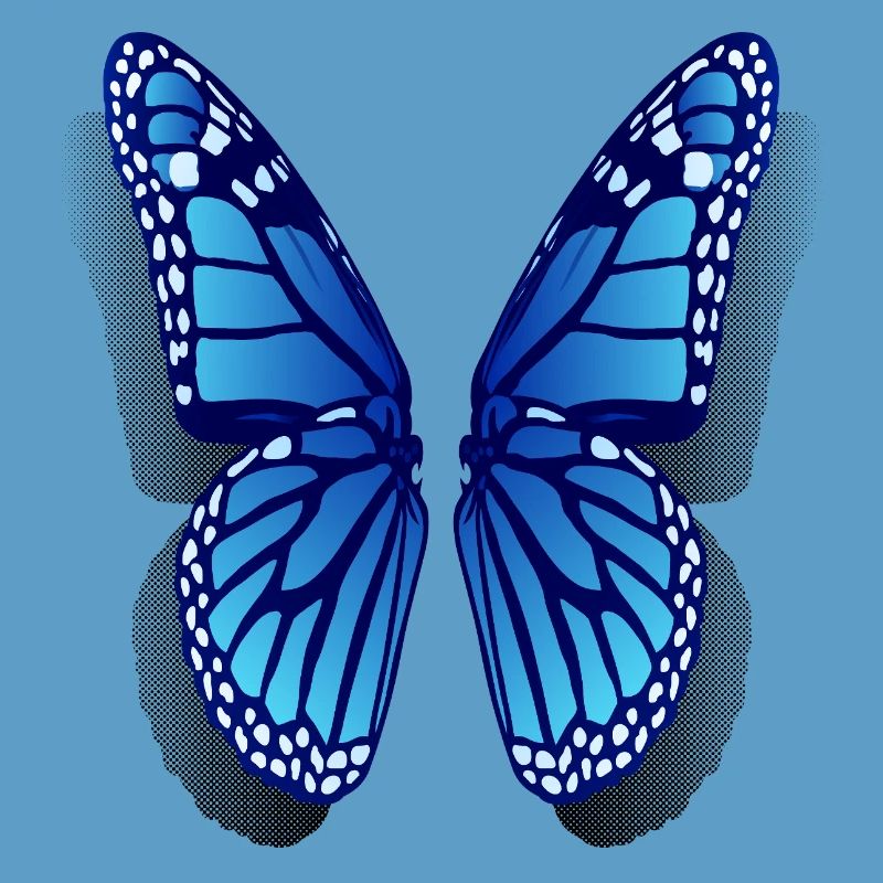 Ailes de papillon monarque