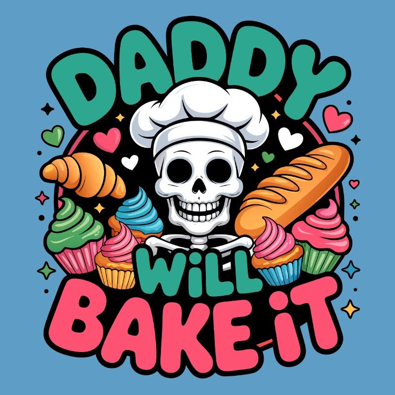 Daddy Will Bake It Skelettkoch