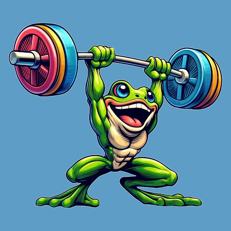 Frog Toad Dumbbell Workout