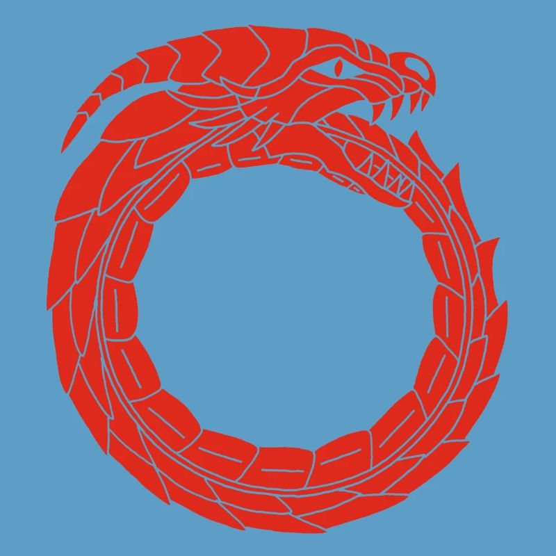 Dragon rouge dévoreur