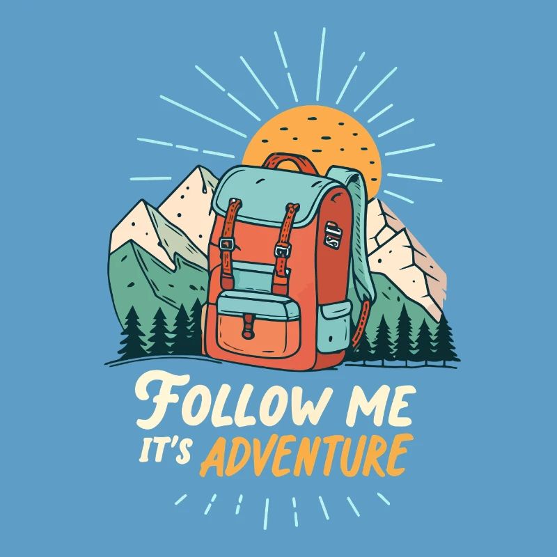 Mountain adventure backpack