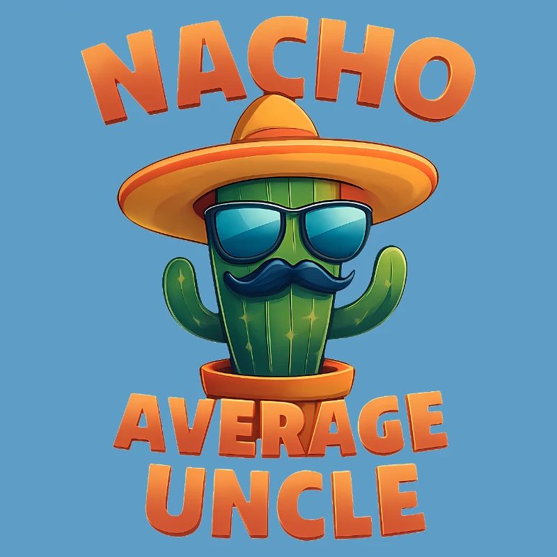 Conception de cactus oncle Nacho Average