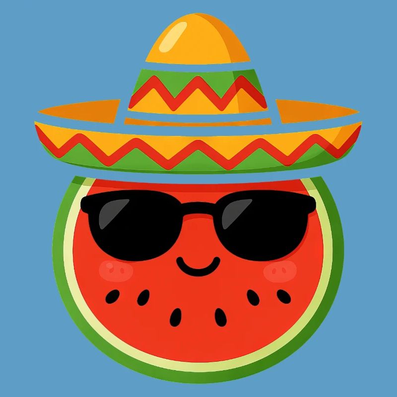 Melon Kawaii Pastèque Cinco de Mayo Cool