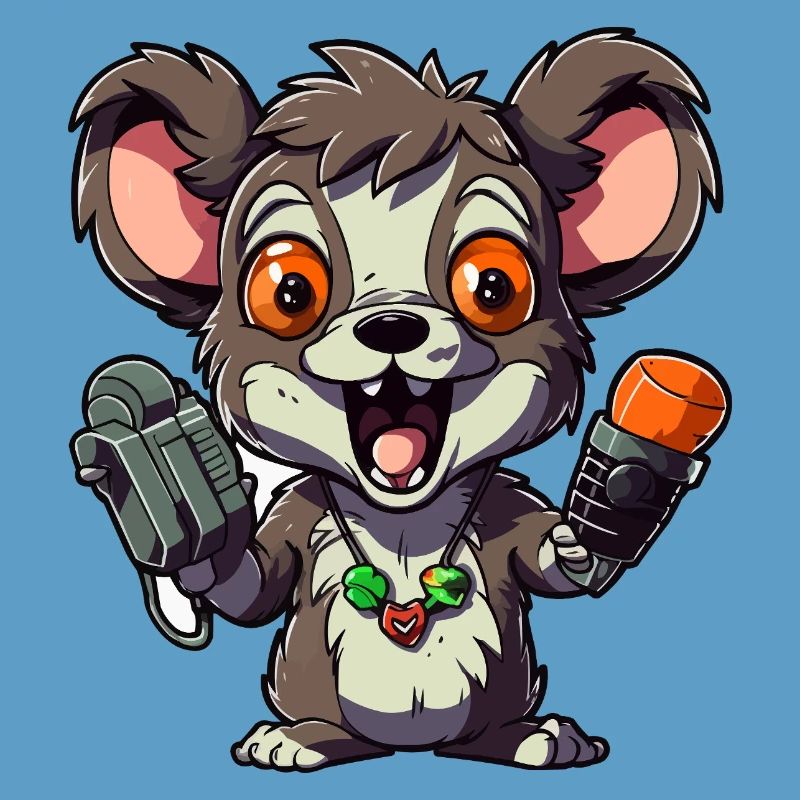 Chibi Rat Microphone Combo