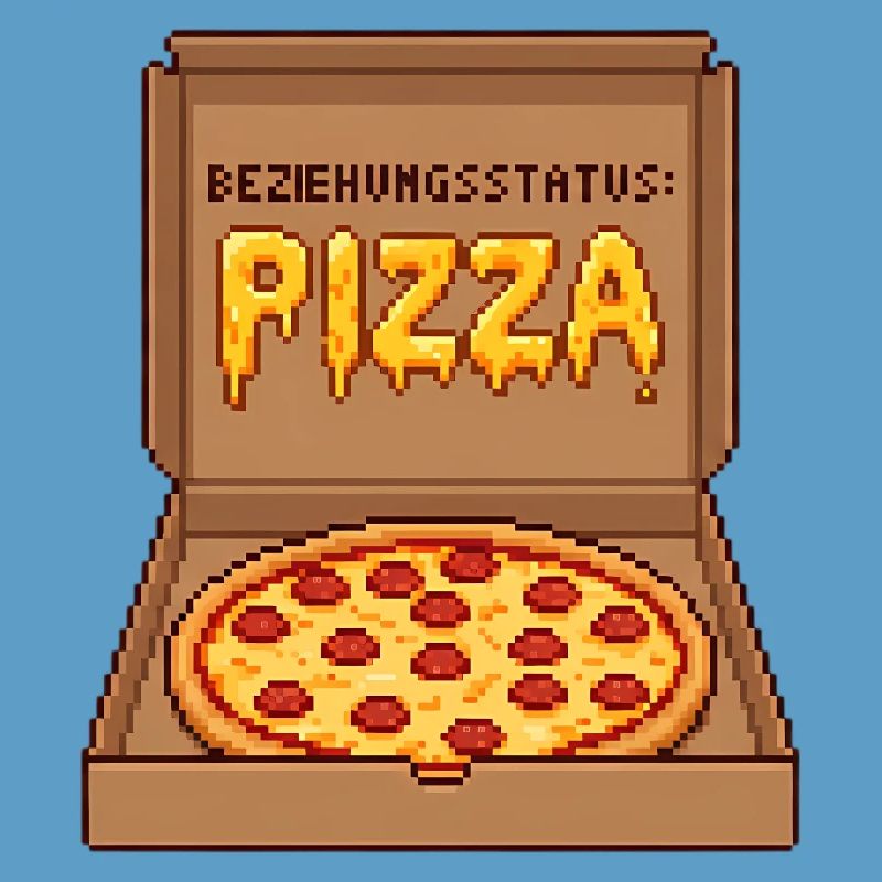 Statut relationnel Pizza célibataire Saint-Valentin