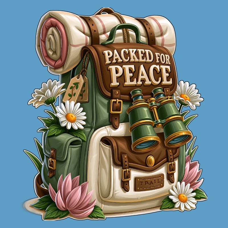 Packed for Peace Hiking Backpack