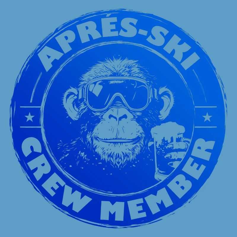 Monkey Après Ski Team Saying