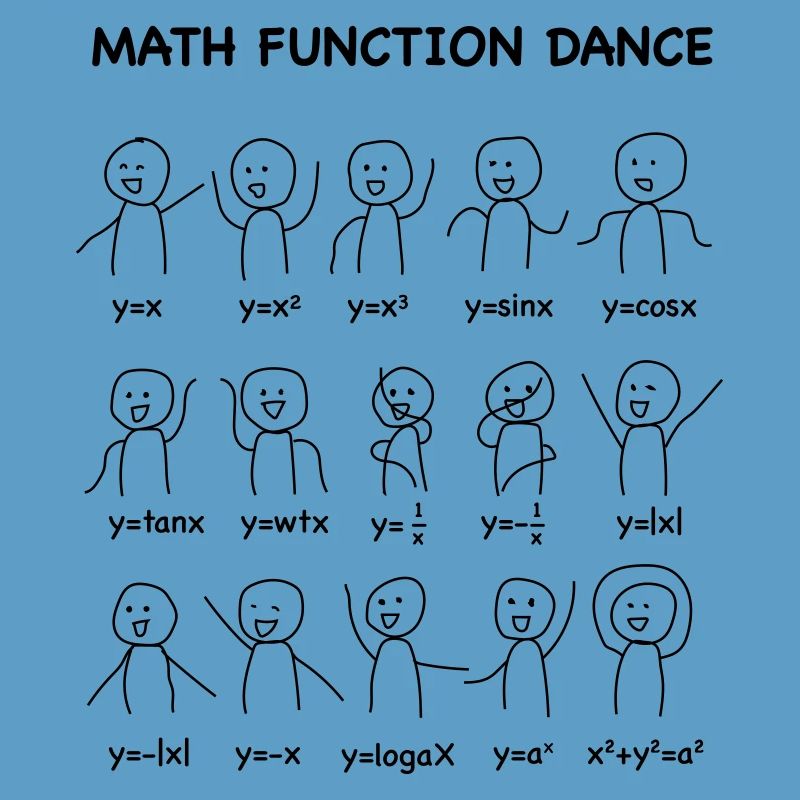 The 'Math Function Dance' (Nerd Shirt)