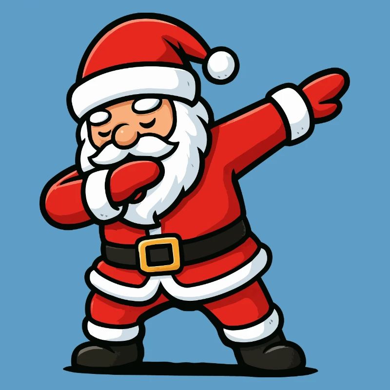 Santa Dab Dancing Comic