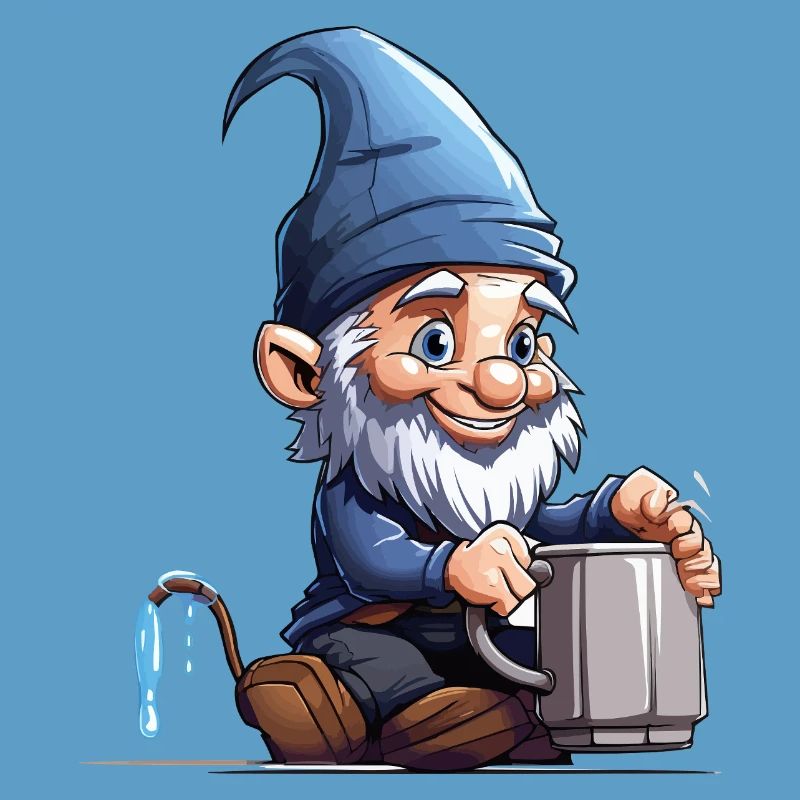 GnomePotterBlue