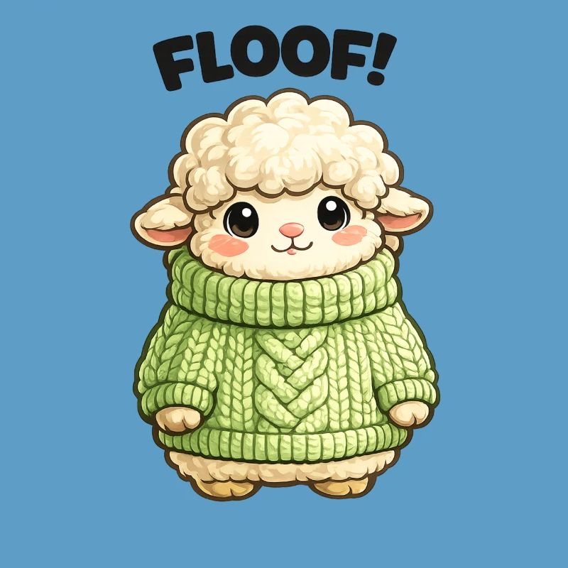 Kuscheliges Schäfchen Pullover Design