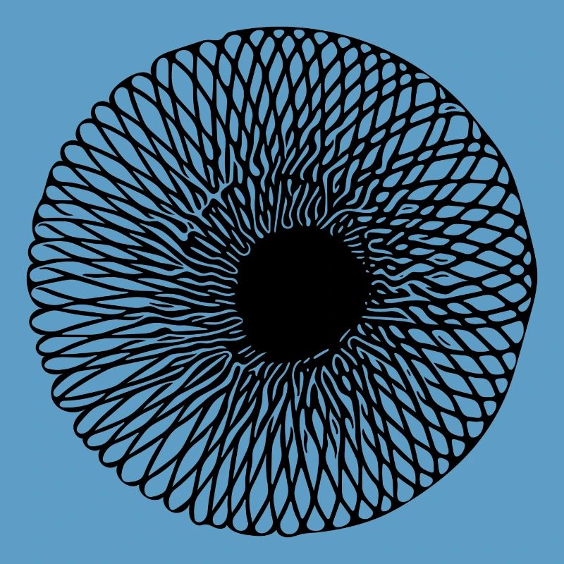 Geometric Optical 3D Circular Line Illusion