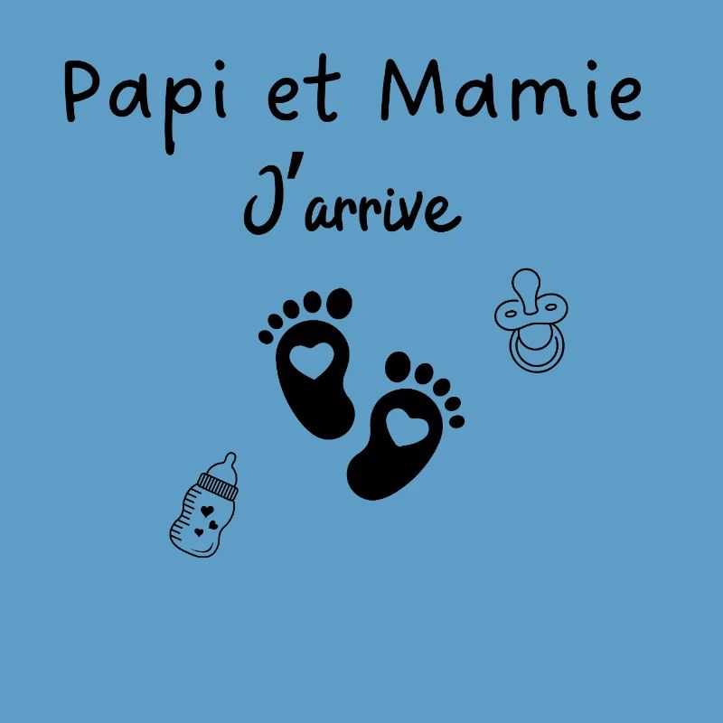 Papi et mamie j’arrive