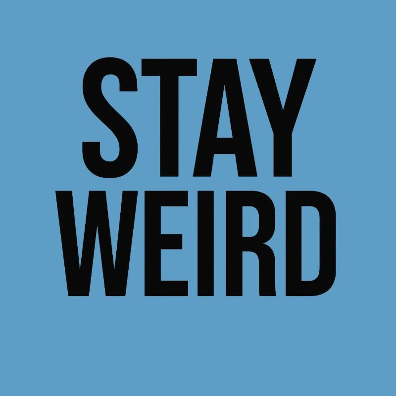 Une conception graphique 2D présente l’expression STAY W