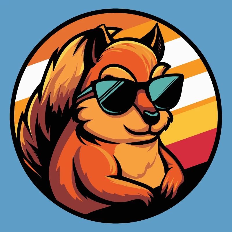 Squirrel Comic Cool