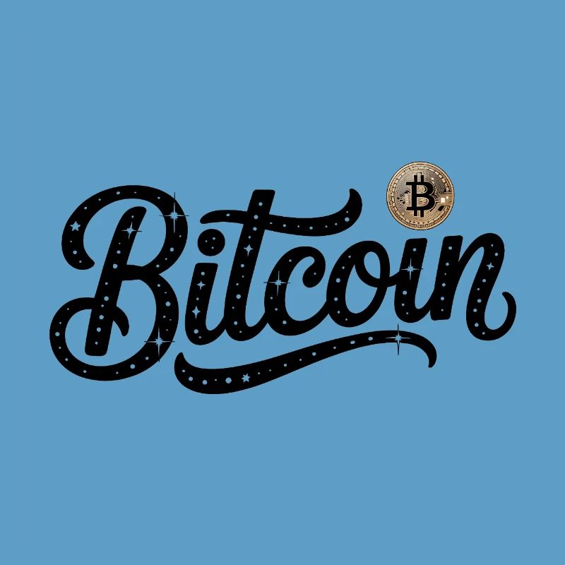 Bitcoin Logo - Crypto Coding Sticker