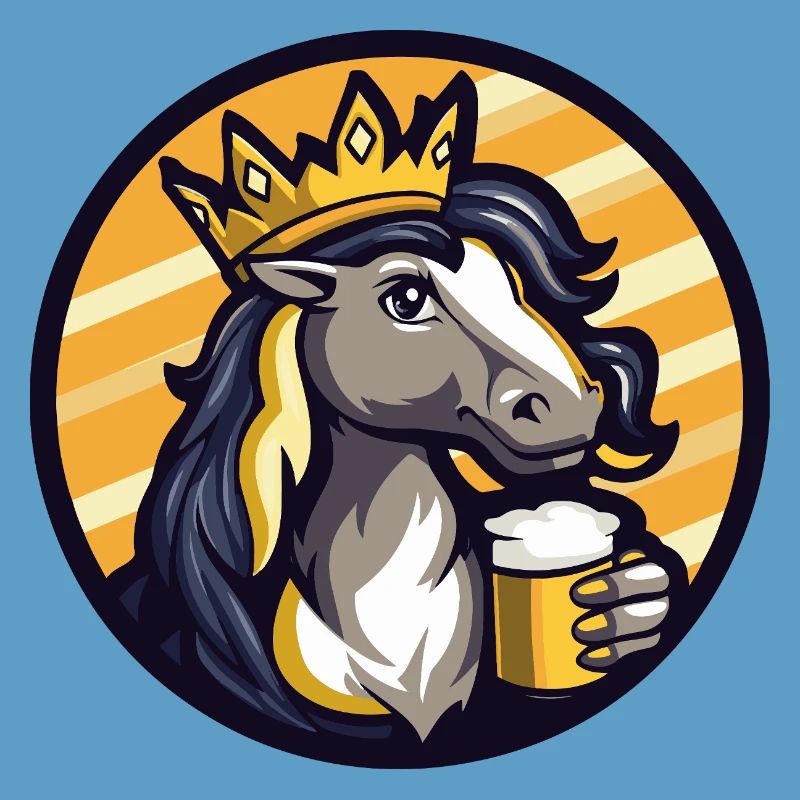 Pferd Bier