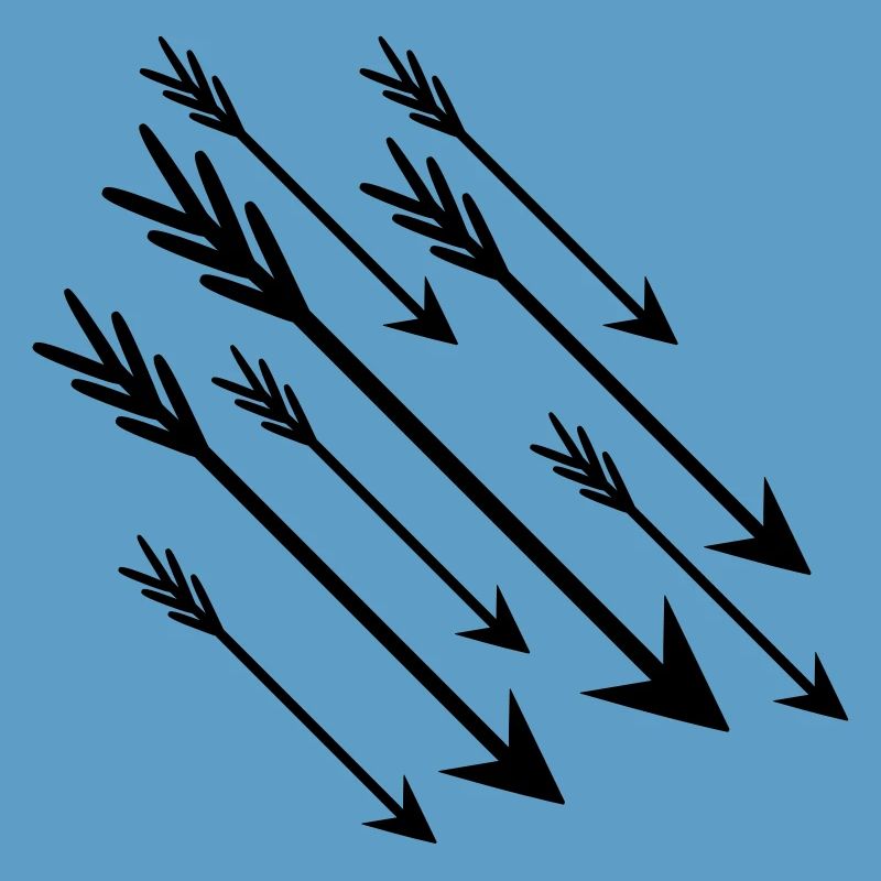 rain dart rain pattern arrow bow shoot tref