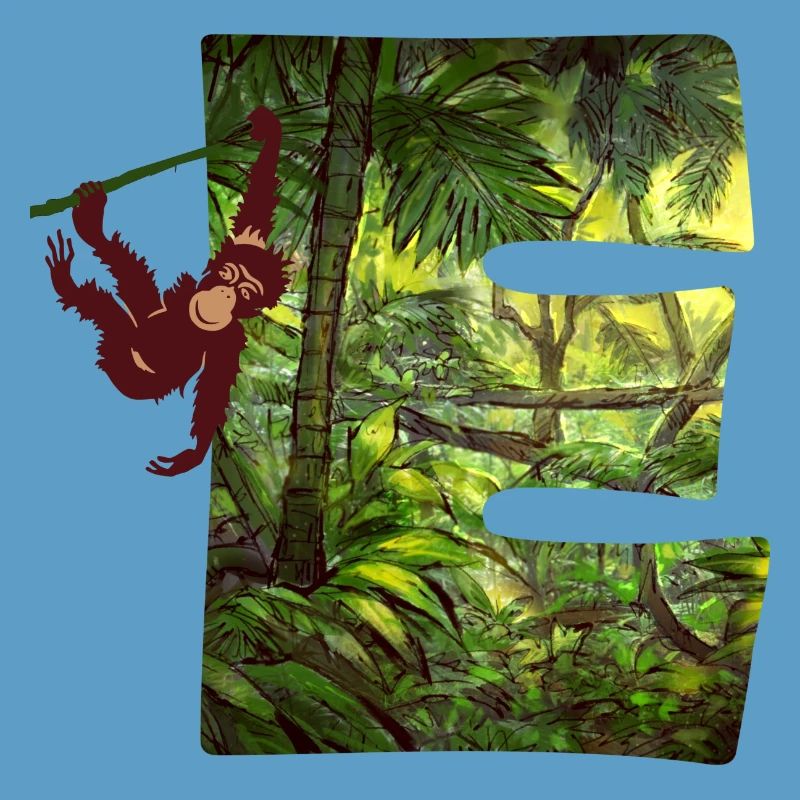 jungle avec affe e