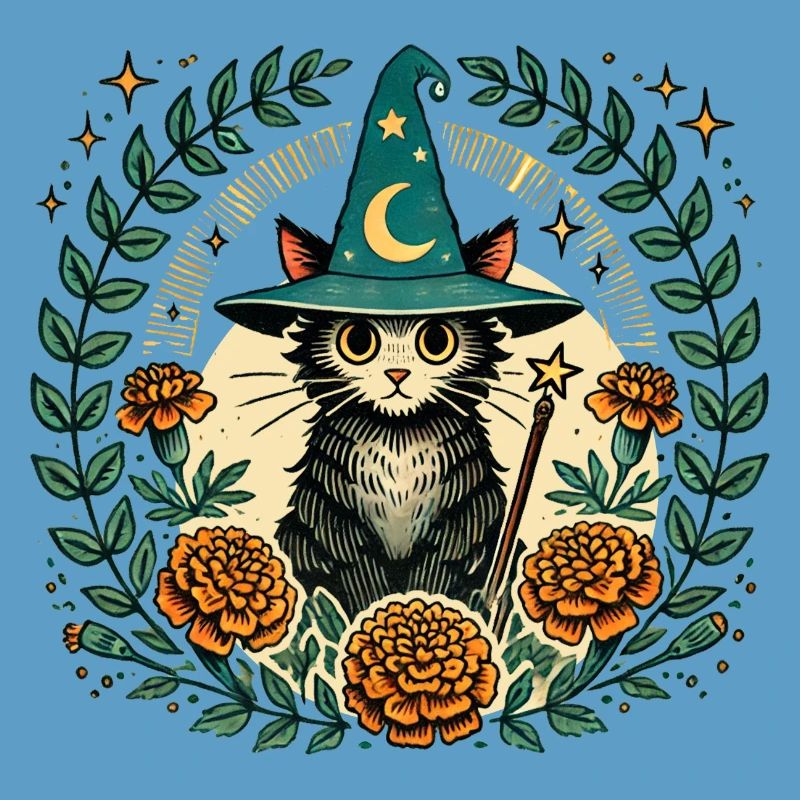 Wizard Kitty Cat
