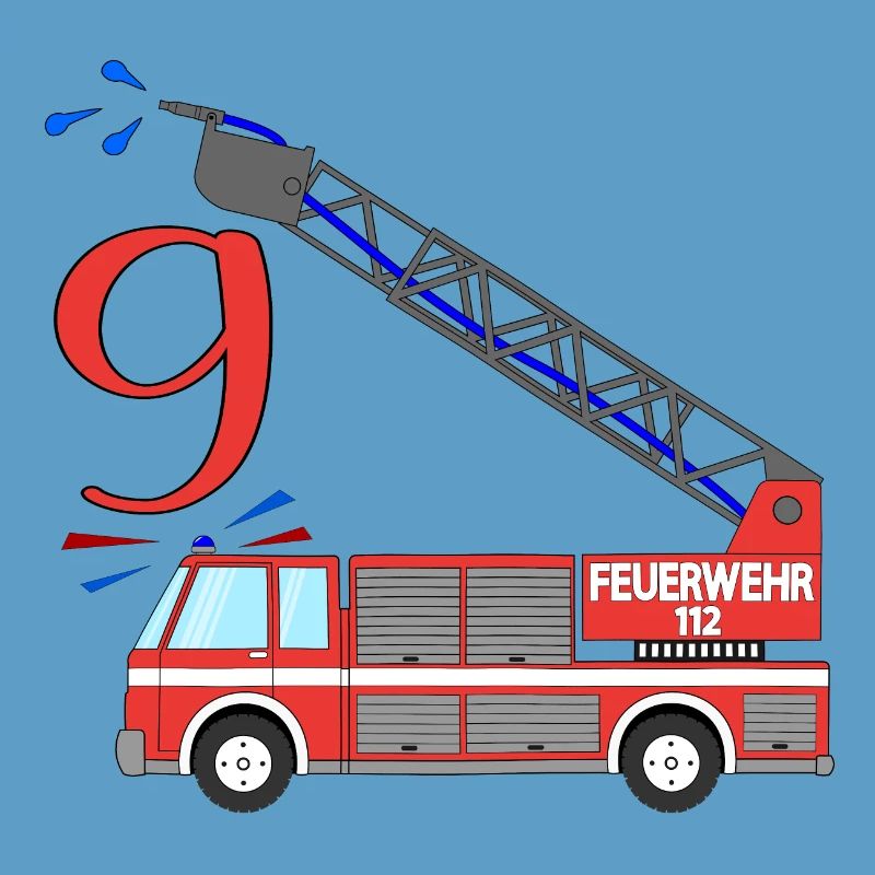 Fire engine 9th birthday