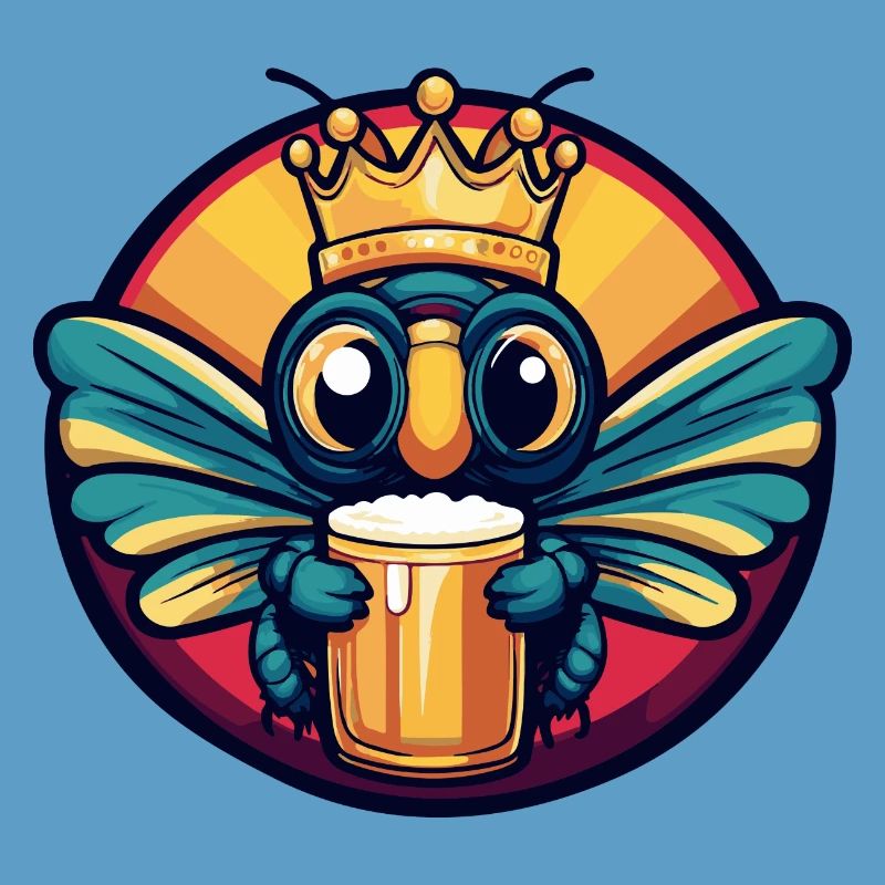 Libelle Bier Comic
