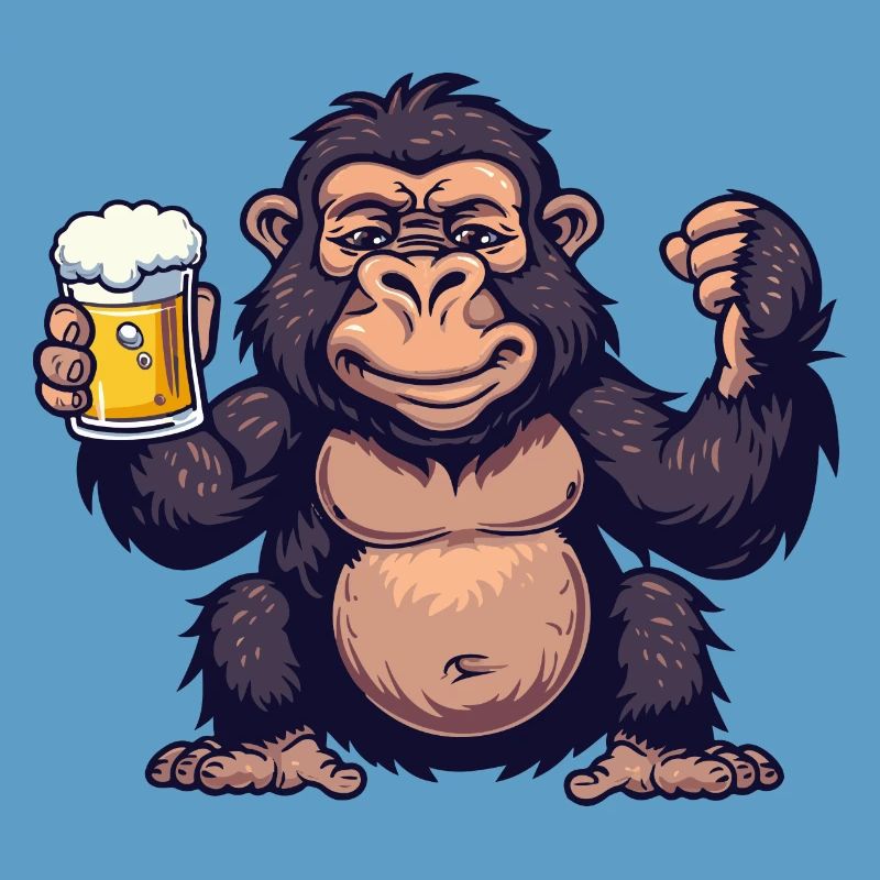Gorilla Bier Comic Party