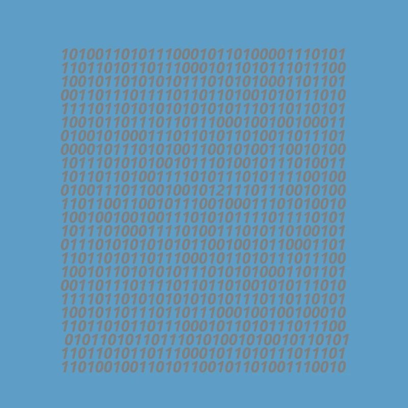 Binary code logo