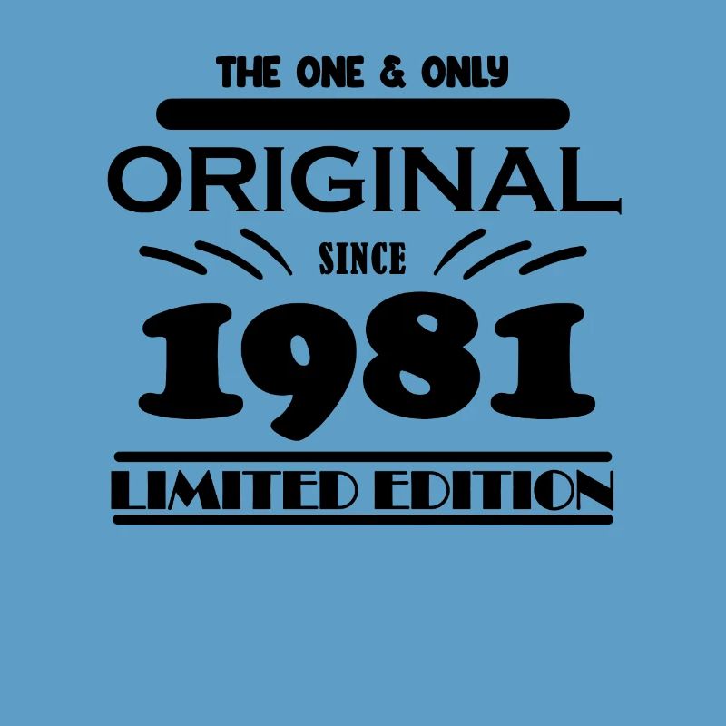 1981 - Année de construction 1981 - Naissance 1981