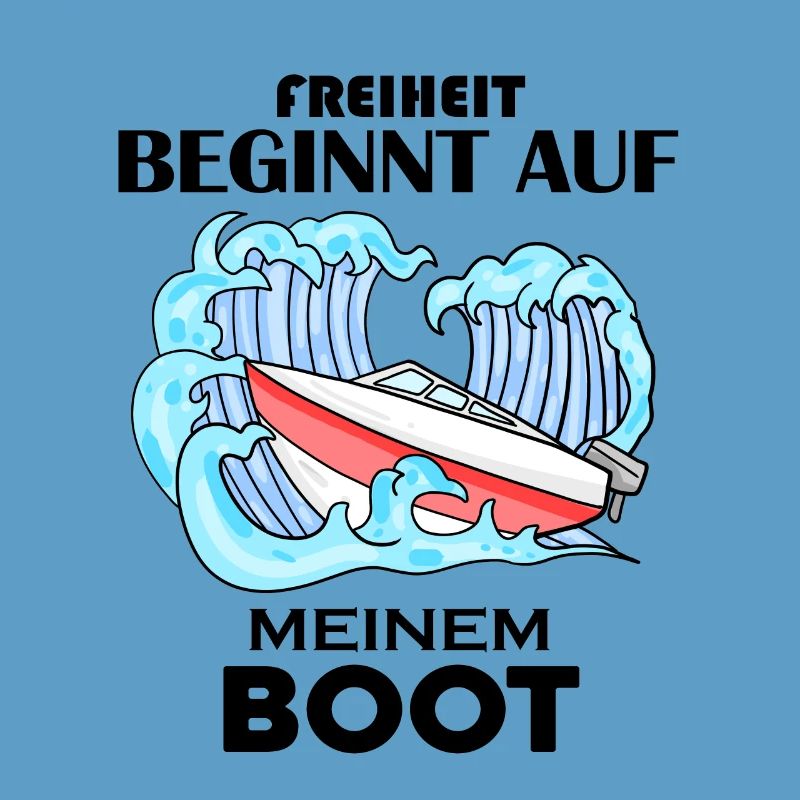 Boot Spruch Geschenk