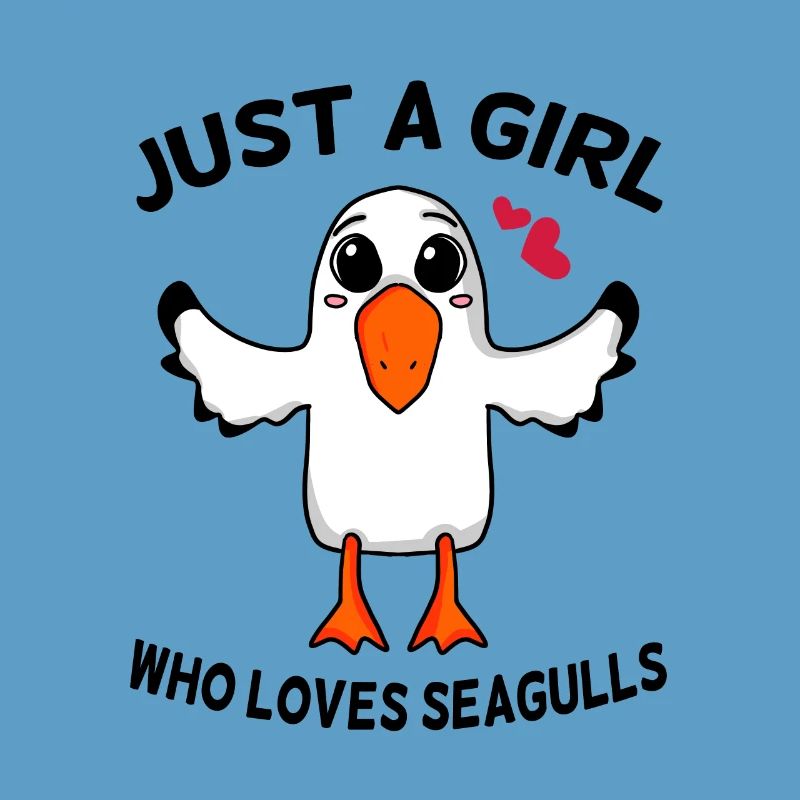 Möwe Spruch Mädchen Nordsee