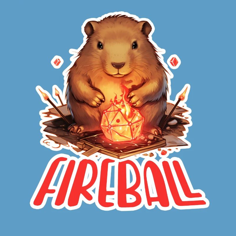 Capybara Mage – Fireball RPG Design