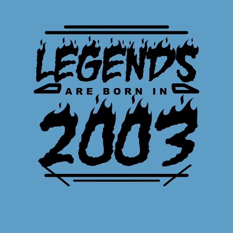 Légende 2003 - Année 2003 - Année de construction 2003