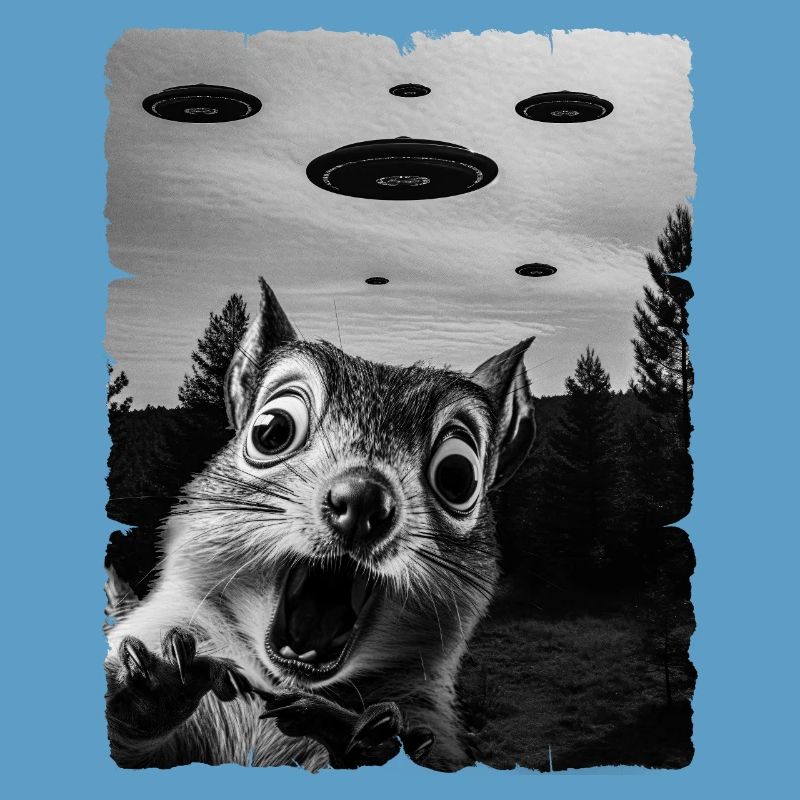 Squirrel Alien Invasion Uap Weirdcore