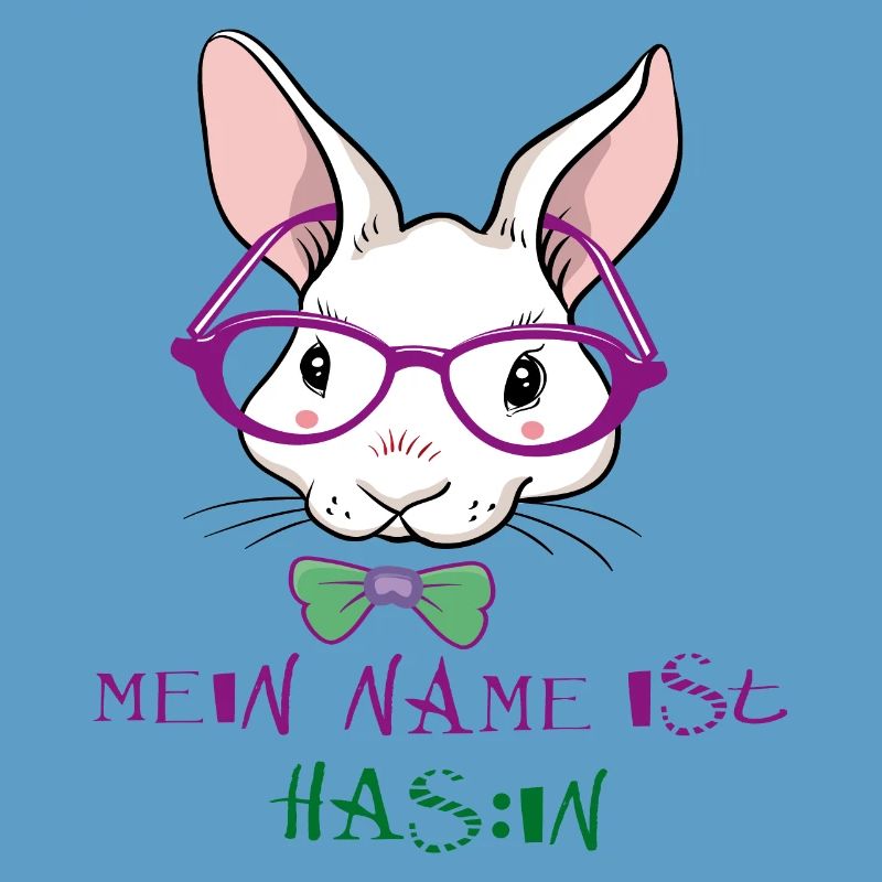 Bunny with Easter sunglasses