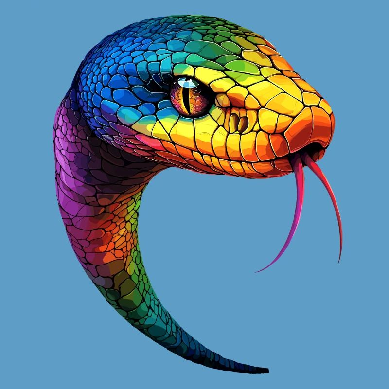Serpent Python Cobra Mamba Serpent à sonnettes Serpent