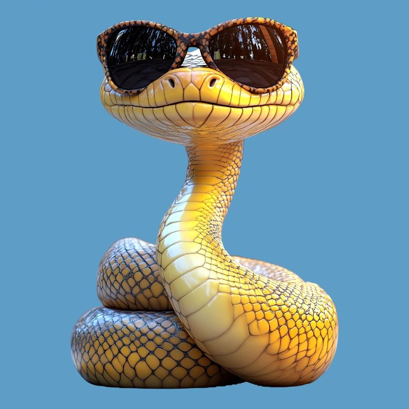 Snake Python Cobra Mamba Rattlesnake Snake