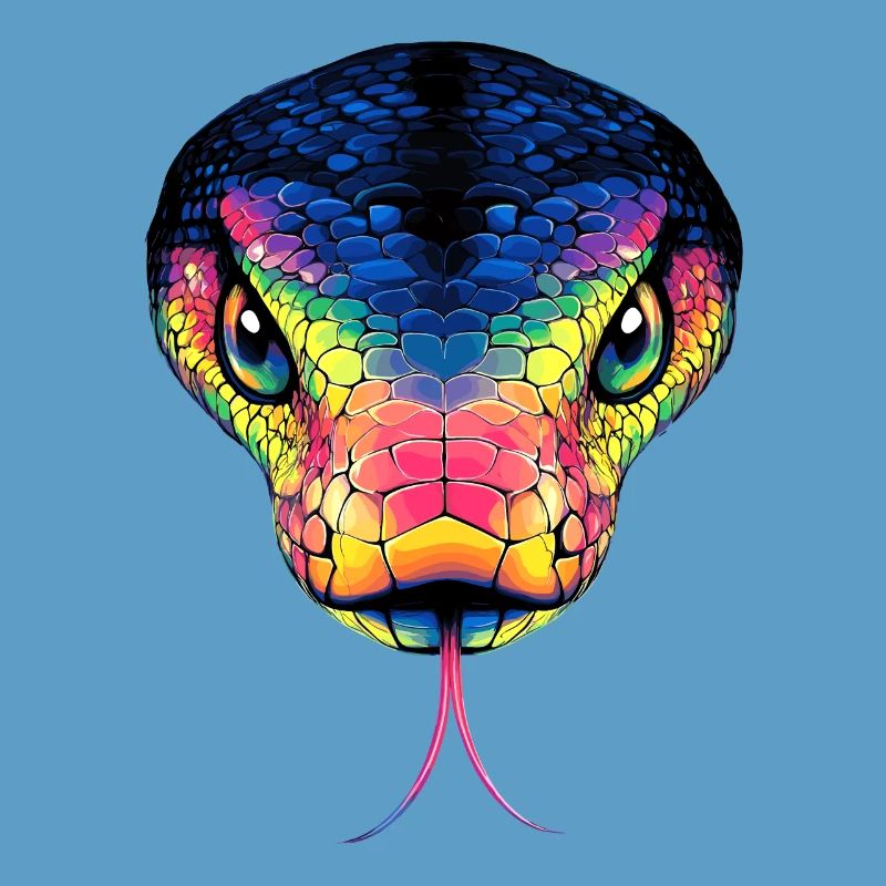 Schlange Python Kobra Mamba Klapperschlange Snake