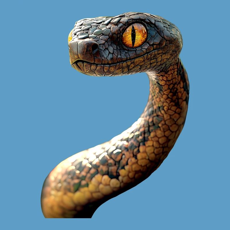 Schlange Python Kobra Mamba Klapperschlange Snake