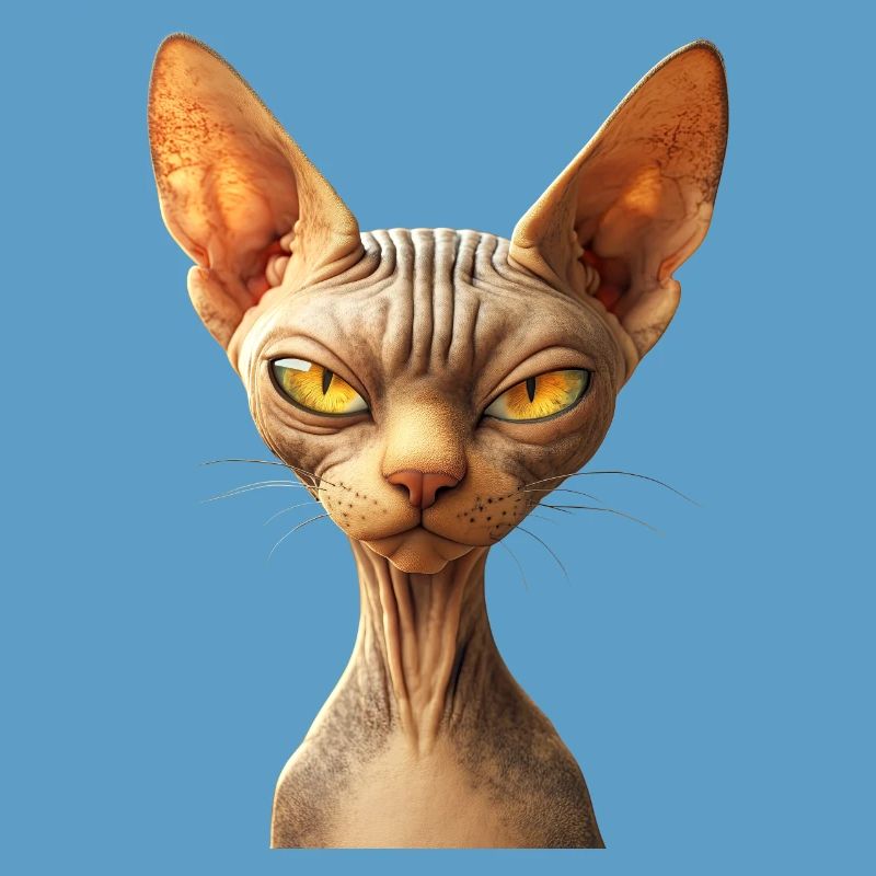 Chat Sphynx Chat Sphynx Chat Canadien Mignon Sphinx