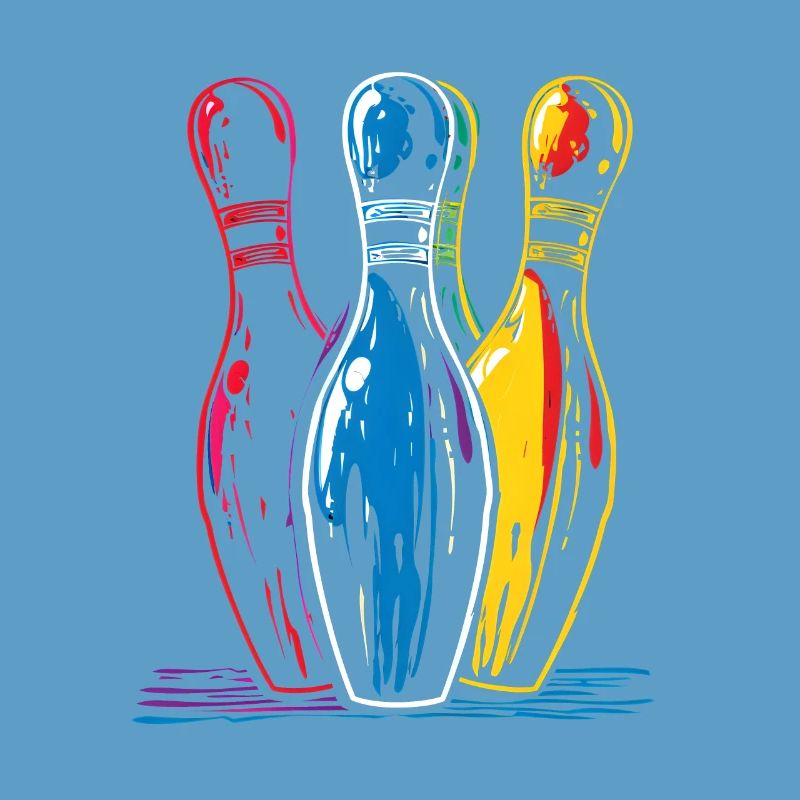 Dessin de bowling à l’ancienne
