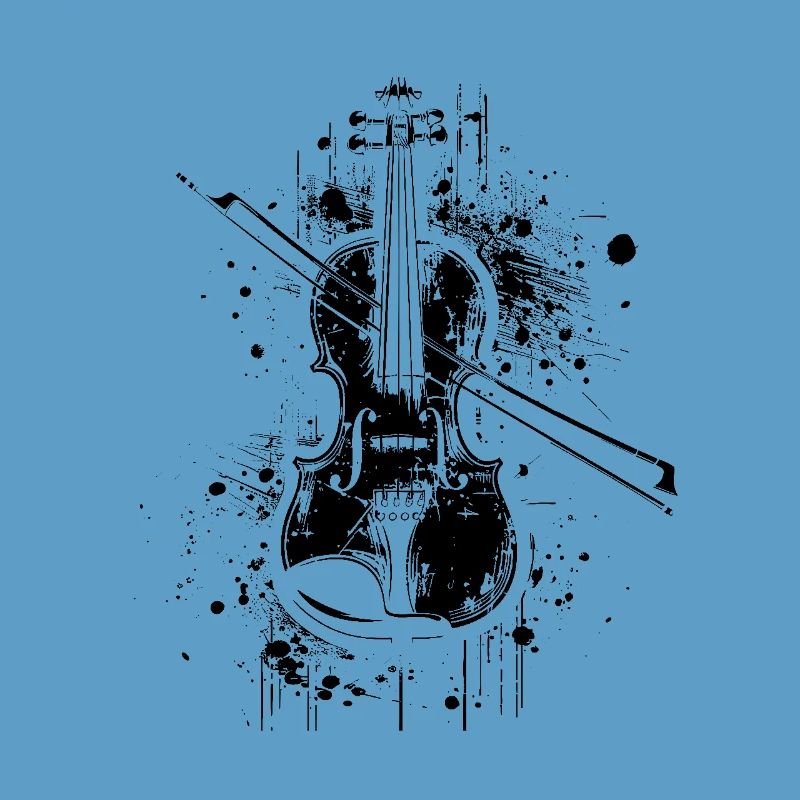Violin Drawing