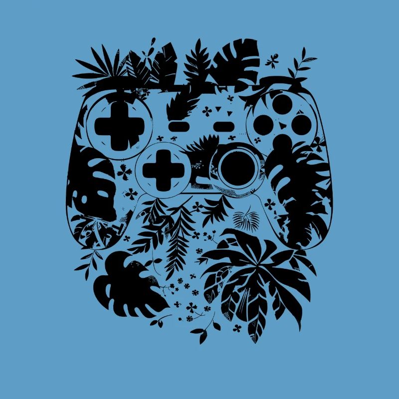 Spiel Controller Comic Stil