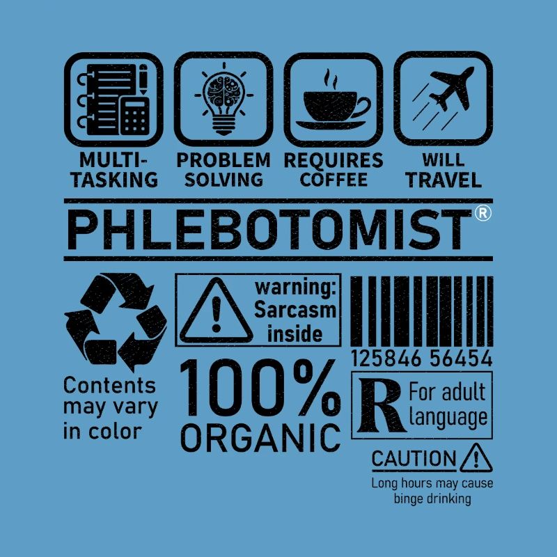 Phlebotomist multi tasking problem solving