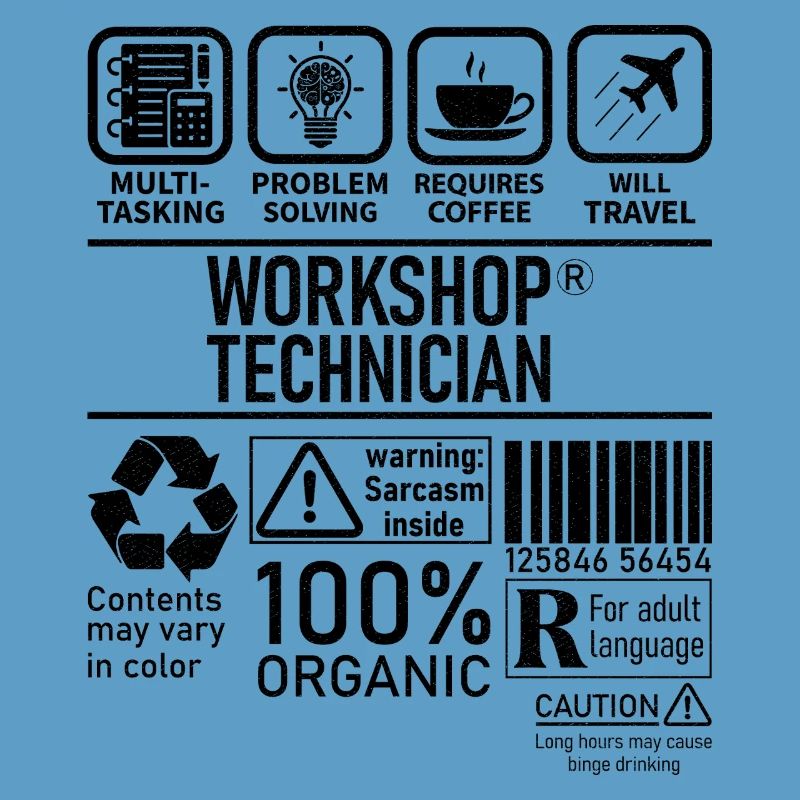 Workshop Technician multi tasking problem solving
