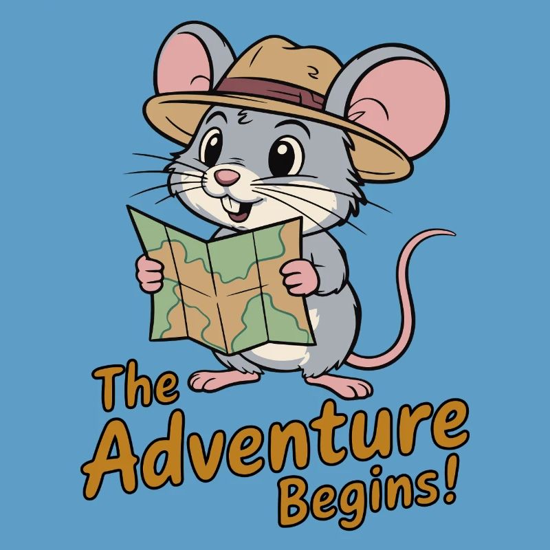 Whimsical Mouse Explorer Design