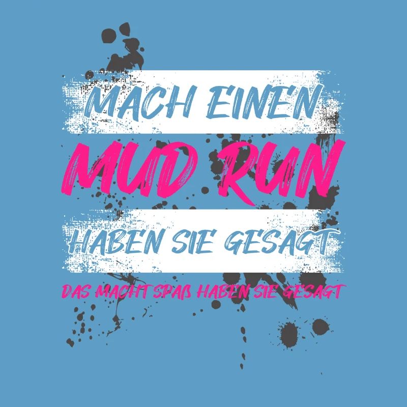 Mach einen Mud run Schlammlauf Mud Run Muddy Race