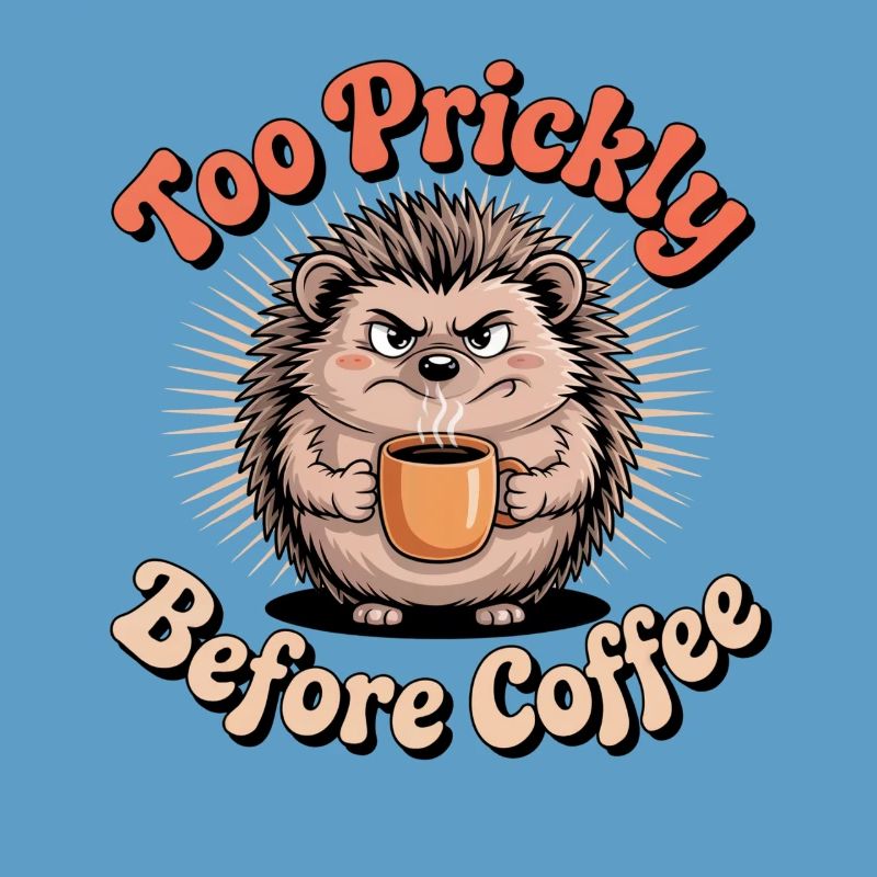 Igel Humor – Too Prickly Before Coffee