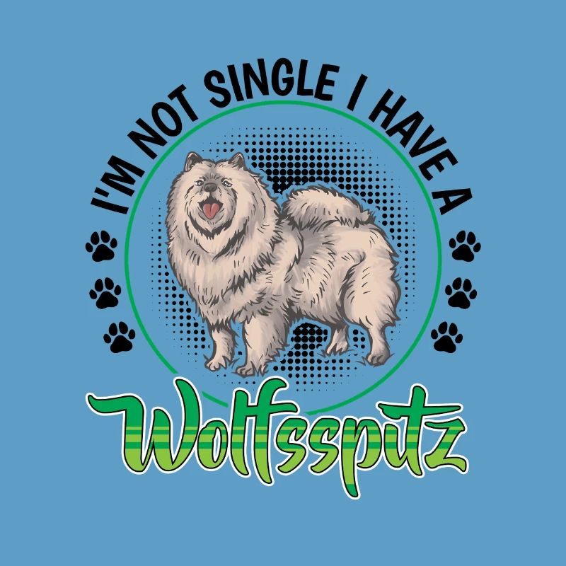 Wolfspitz not single German Wolfspitz