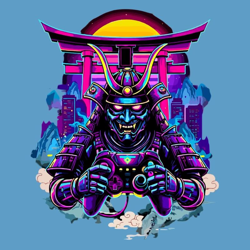 Samurai Mask gaming controller Sythwave gaming